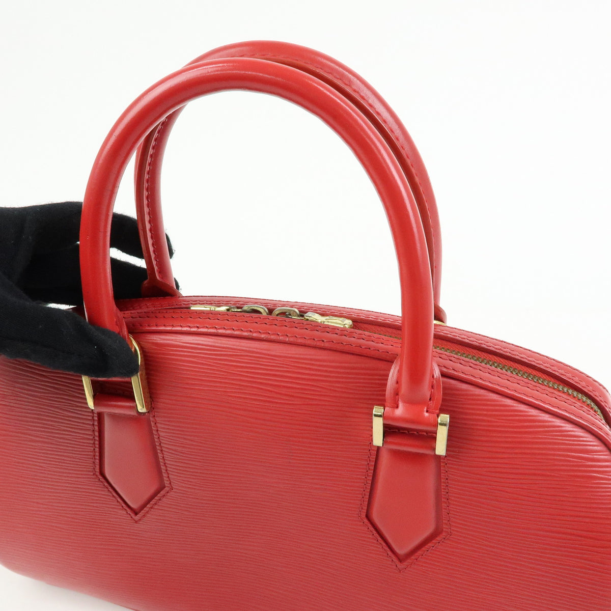Louis Vuitton Epi Leather Jasmine Hand Bag Castilian Red M52087