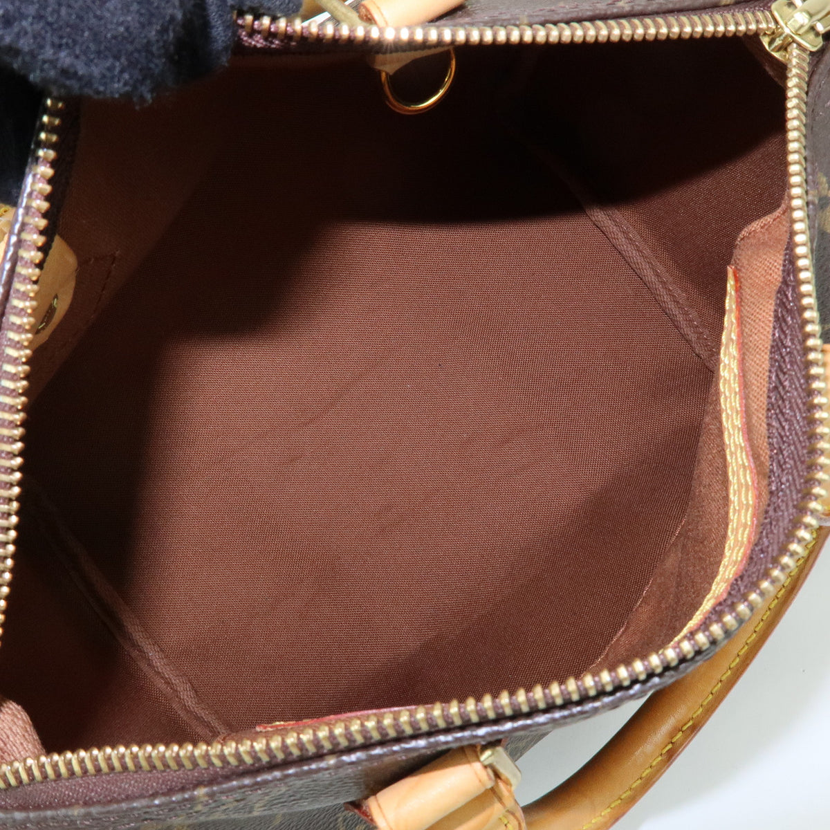 Louis Vuitton Monogram Speedy 25 Boston Bag Hand Bag Brown M41528