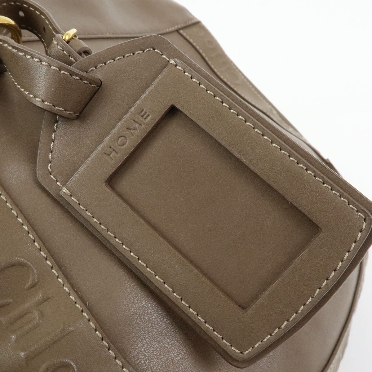 Chloe Eden Leather Shoulder Bag Crossbody Bag Brown