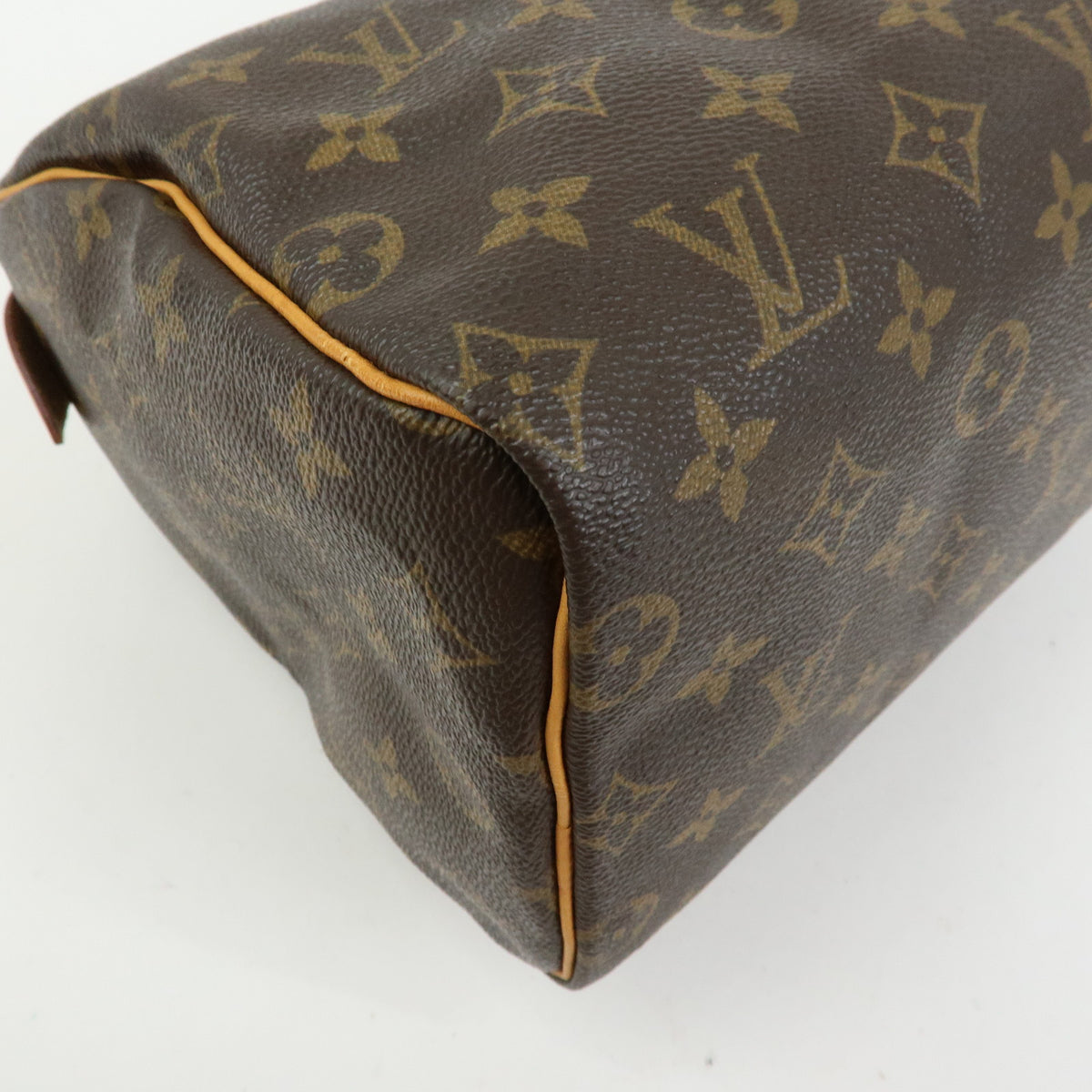 Louis Vuitton Monogram Speedy 25 Boston Bag Hand Bag Brown M41528