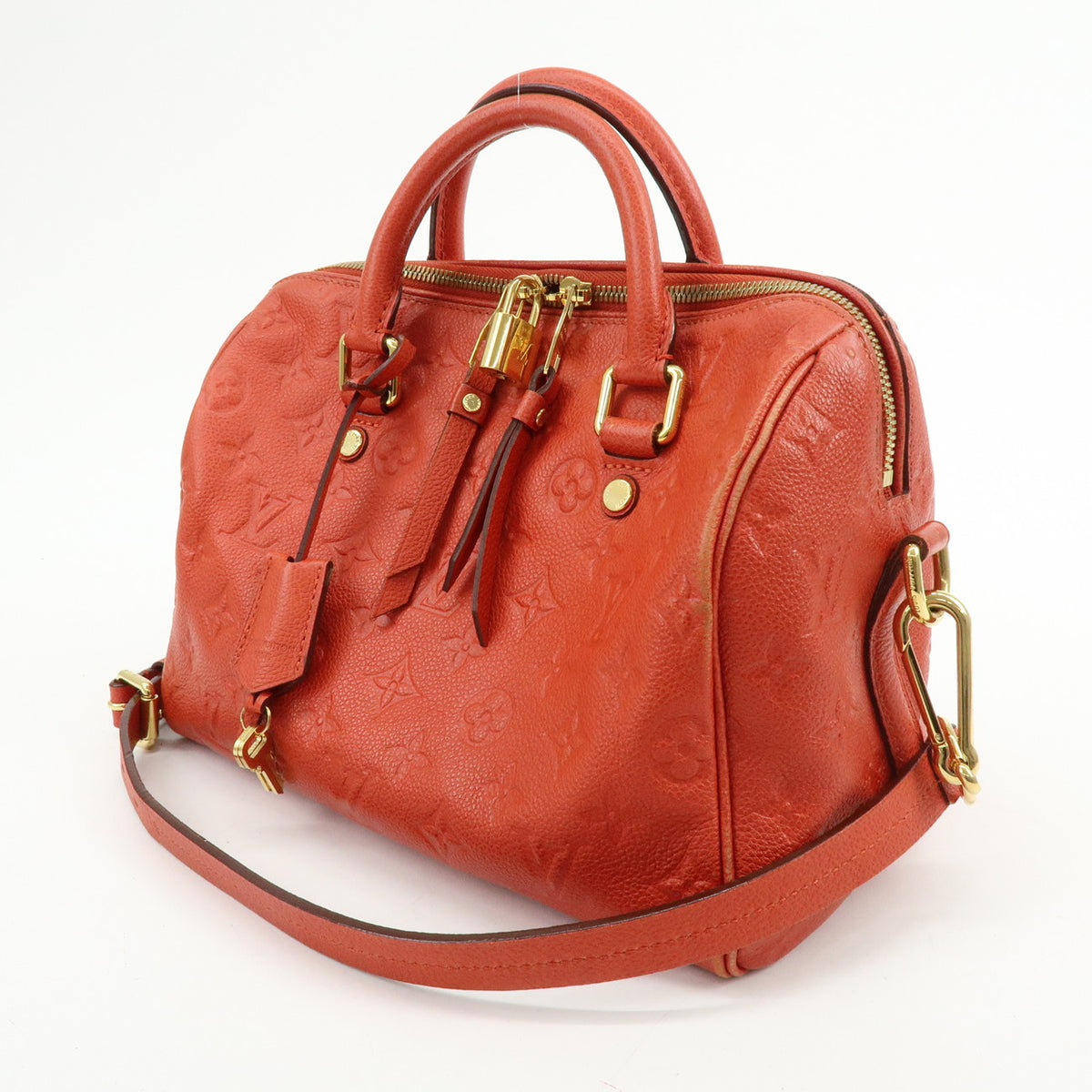Louis Vuitton Monogram Empreinte Speedy Bandouliere 25 Orient M40758