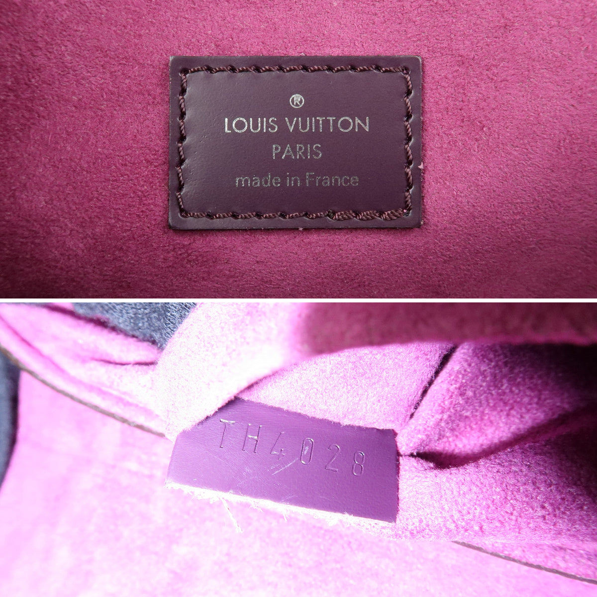 Louis Vuitton Epi Leather Pochette Montaigne Shoulder Bag Cassis M5929K