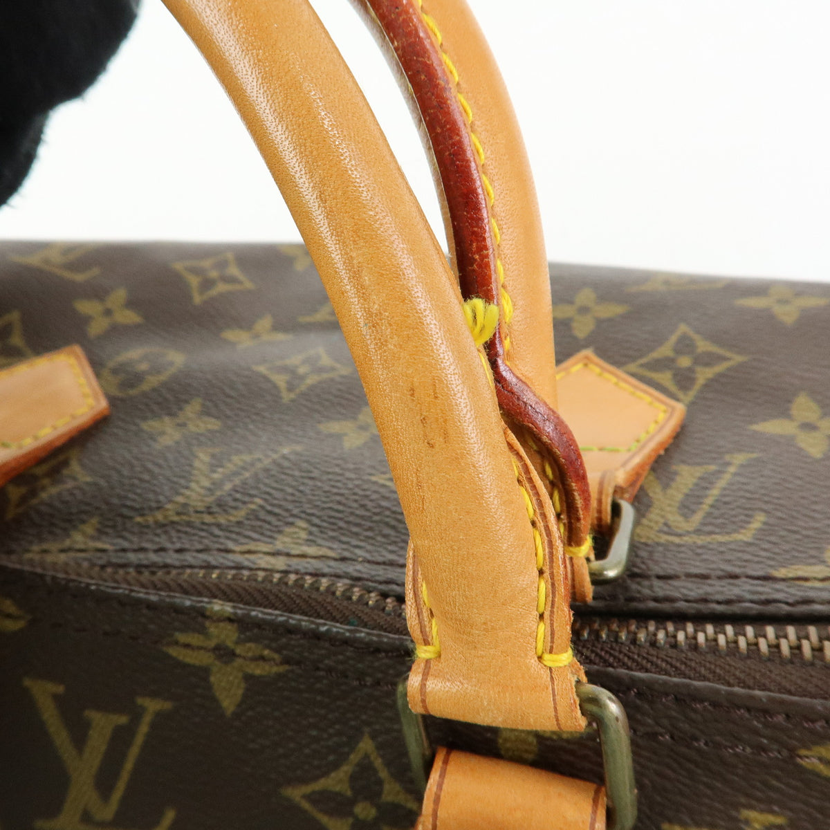 Louis Vuitton Monogram Speedy 40 Hand Bag Boston Bag Brown M41522