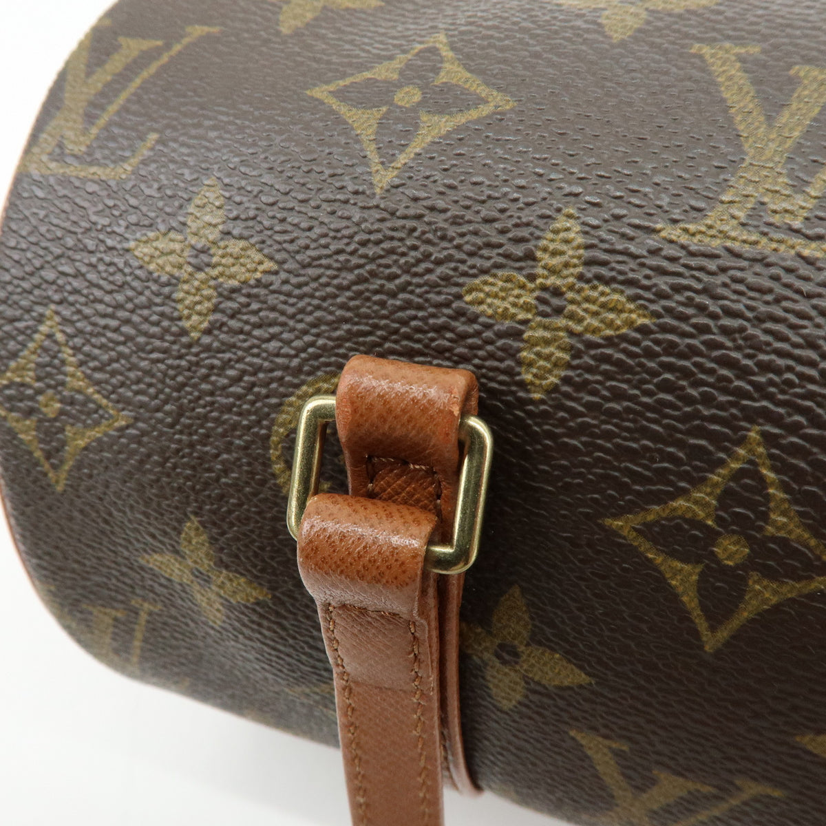 Louis Vuitton Monogram Papillon 26 Hand Bag Brown M51366