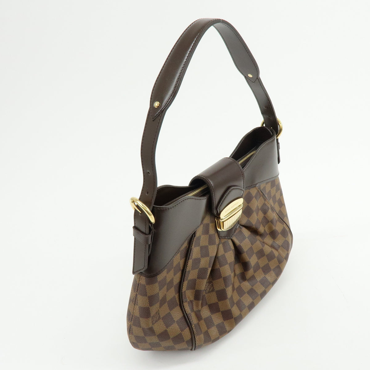 Louis Vuitton Damier Sistina MM Shoulder Bag Damier Ebene N41541