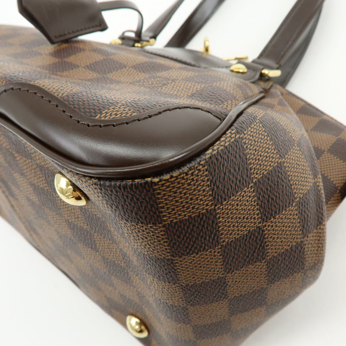 Louis Vuitton Damier Ebene Verona PM Hand Bag Shooulder Bag N41117
