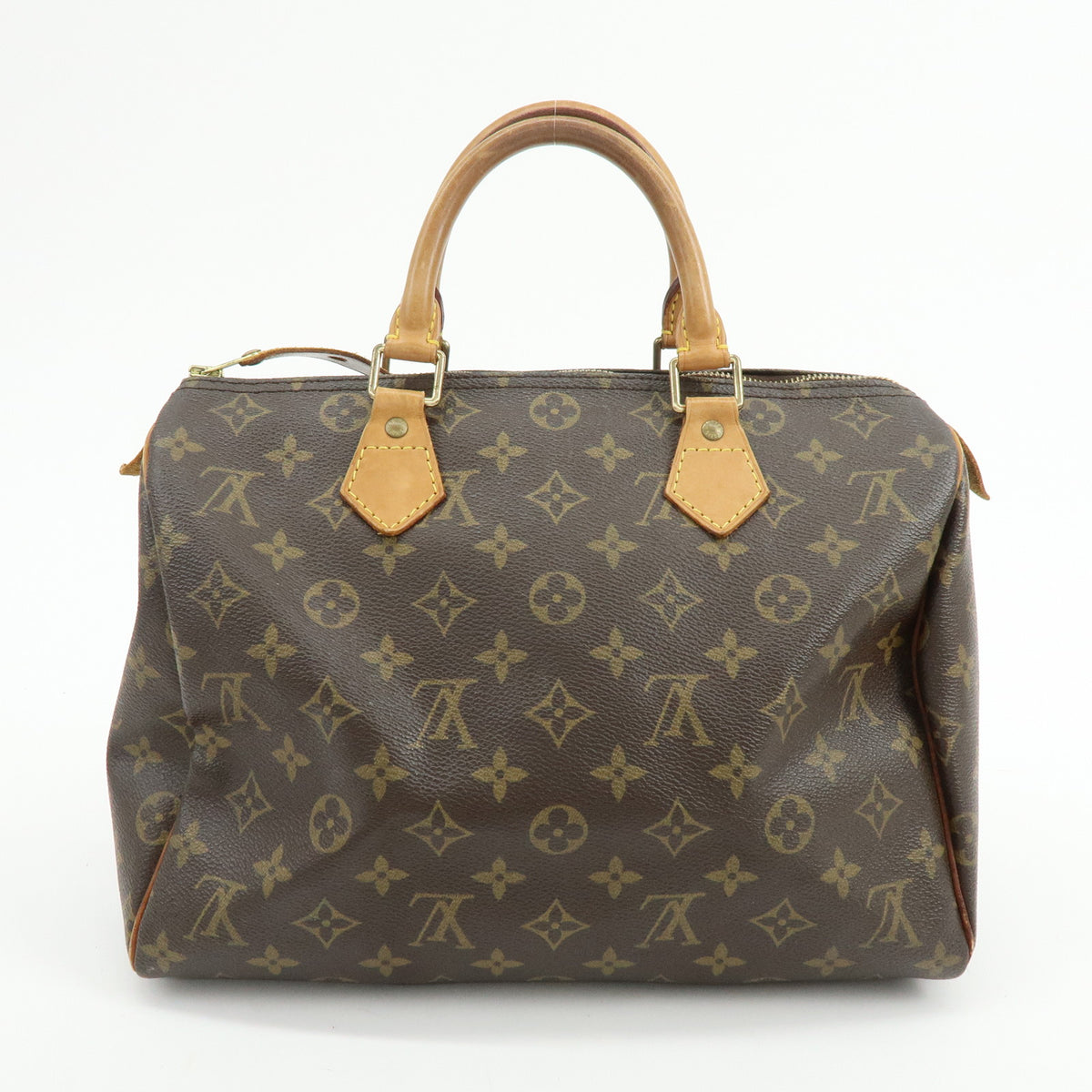 Louis Vuitton Monogram Speedy 30 Boston Bag Hand Bag Brown M41526