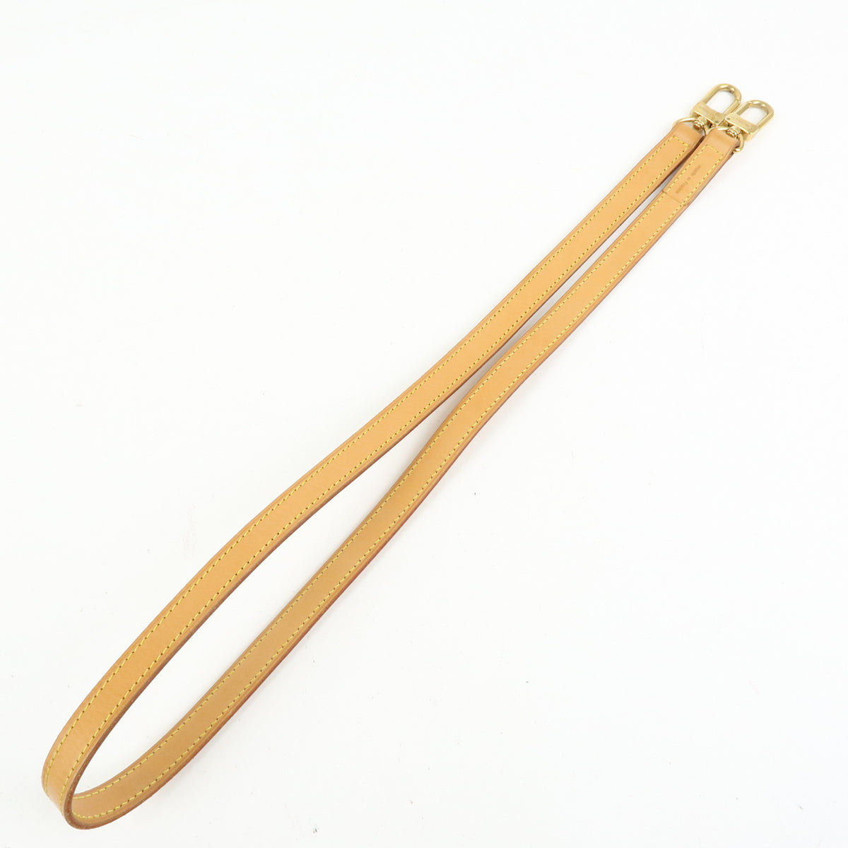 Louis Vuitton Nume Leather Shoulder Strap 100cm 1.6cm Natural J00142