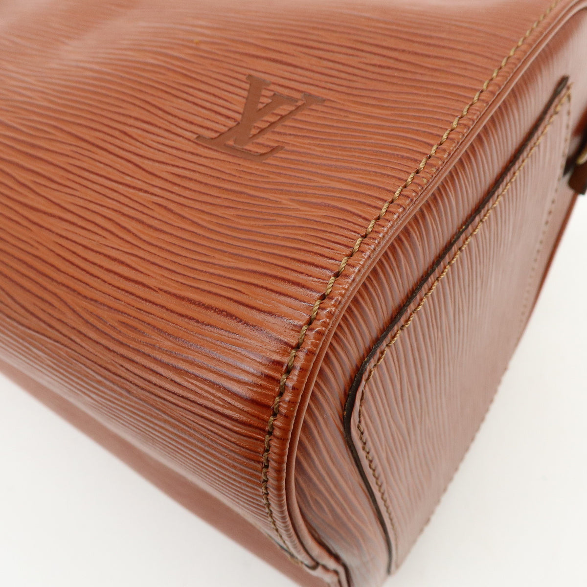 Louis Vuitton Epi Speedy 25 Leather Hand Boston Bag Kenya Brown M43013