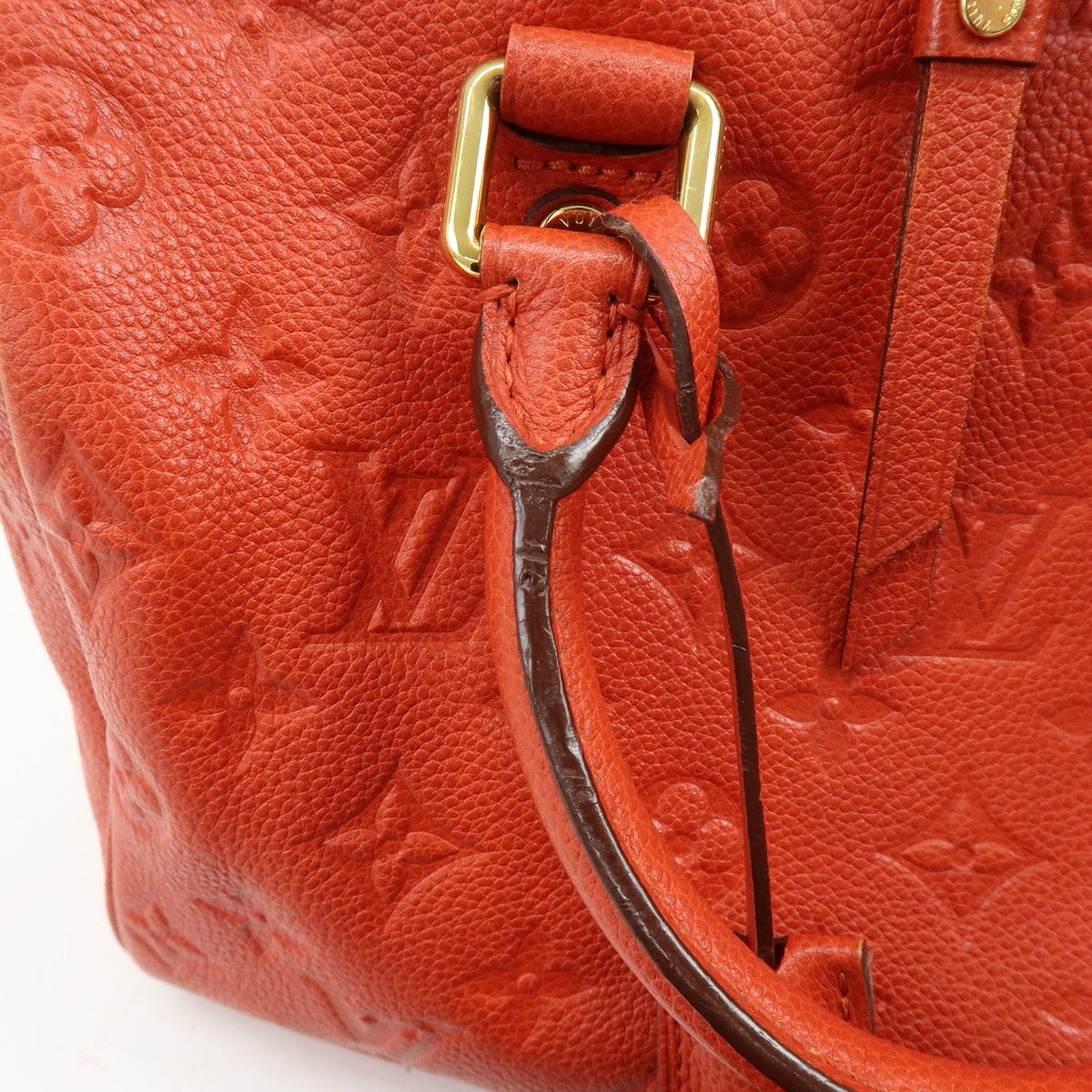 Louis Vuitton Monogram Empreinte Speedy Bandouliere 25 Orient M40758