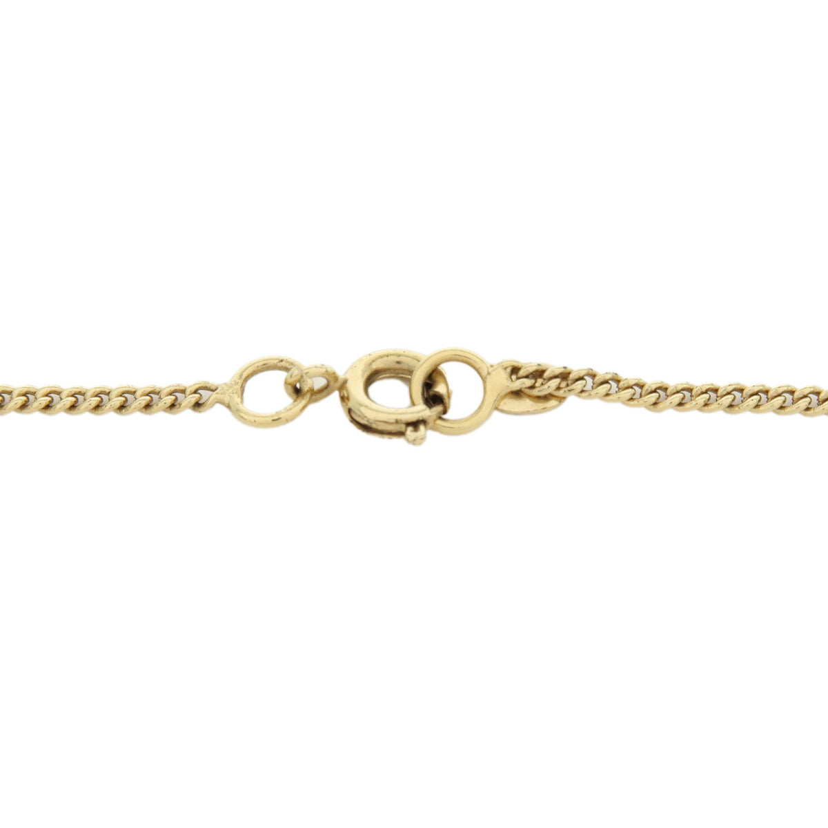 CHANEL COCO Mark 02A NO.5 Metal Necklace Gold