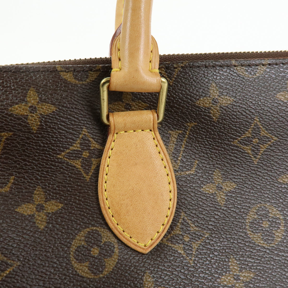 Louis Vuitton Monogram Popincourt Hand Bag Brown M40009