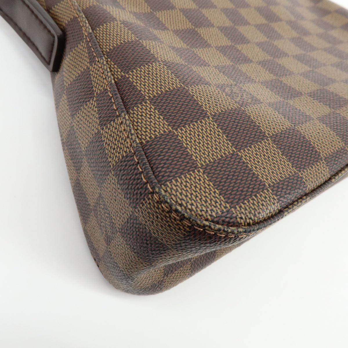 Louis Vuitton Damier Ebene Mini Looping Shoulder Bag Brown N51158