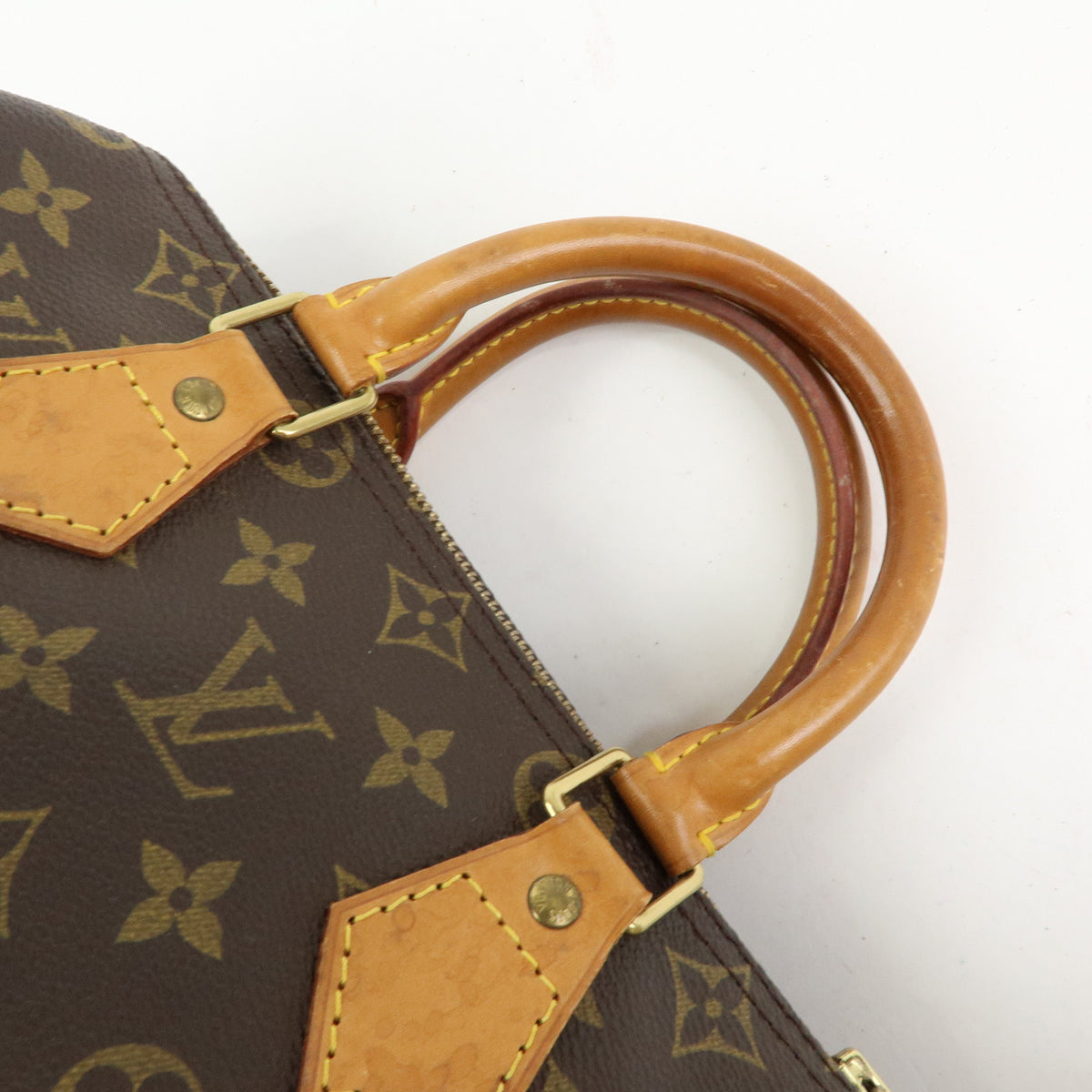 Louis Vuitton Monogram Speedy 25 Boston Bag Hand Bag Brown M41528