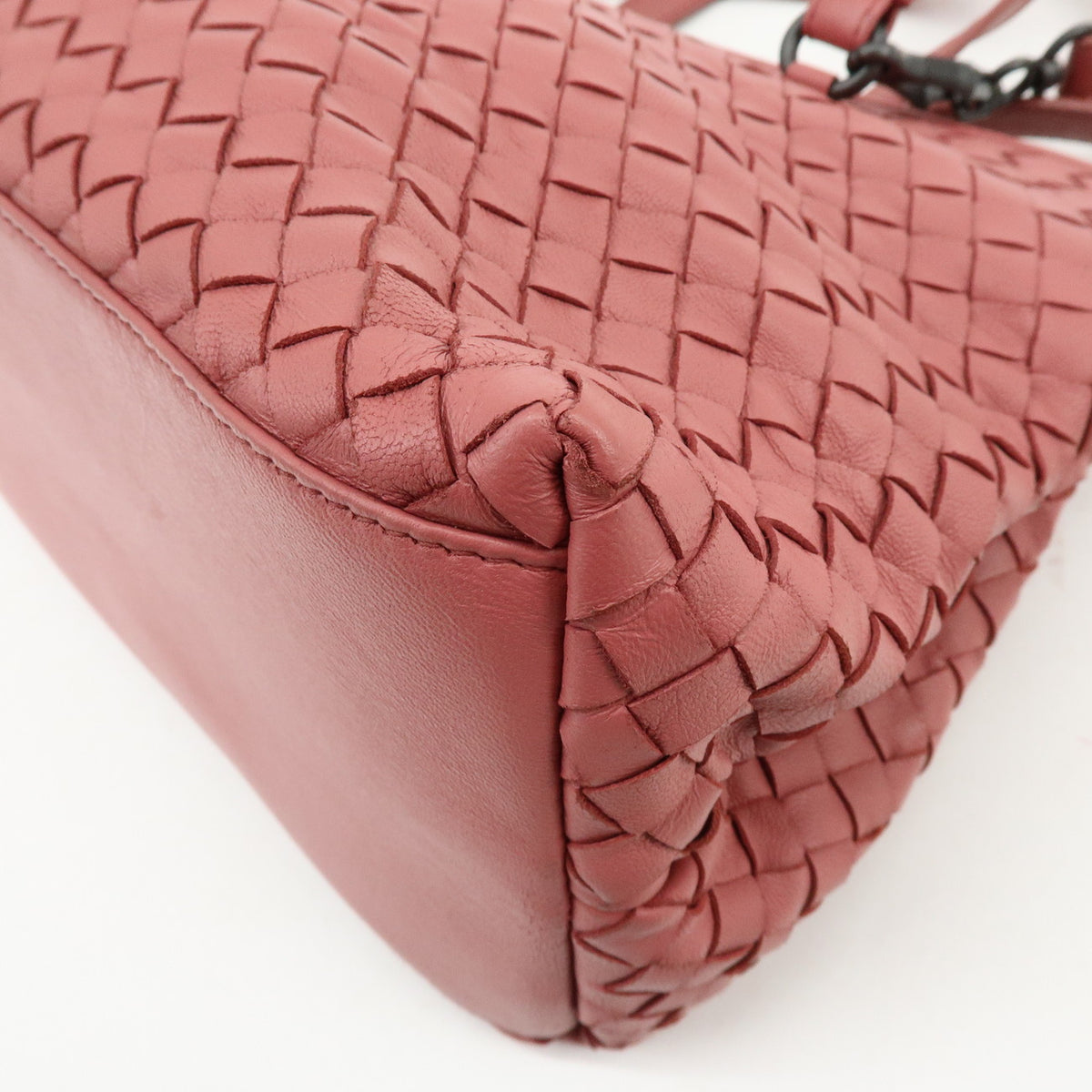 BOTTEGA VENETA Intrecciato Nappa Leather 2Way Bag Shoulder Bag Pink