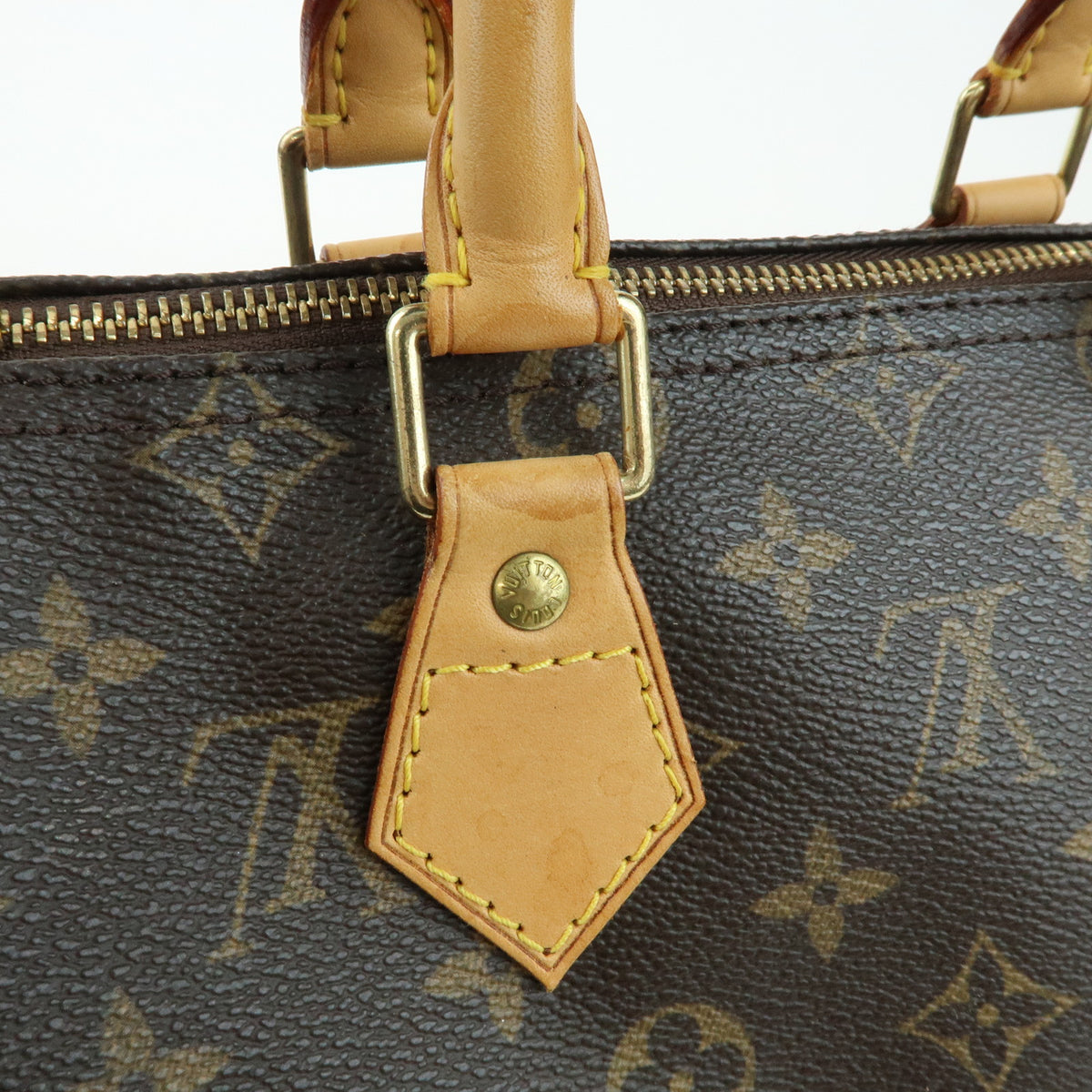 Louis Vuitton Monogram Speedy 25 Boston Bag Hand Bag Brown M41528
