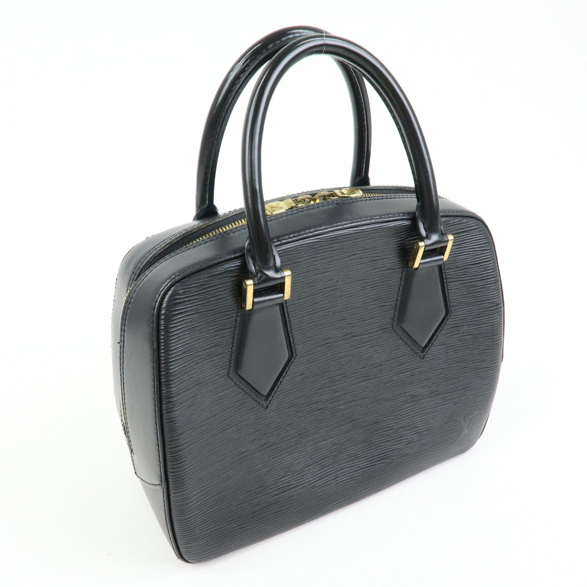 Louis Vuitton Epi Sablons Leather Hand Bag Noir Black M52042
