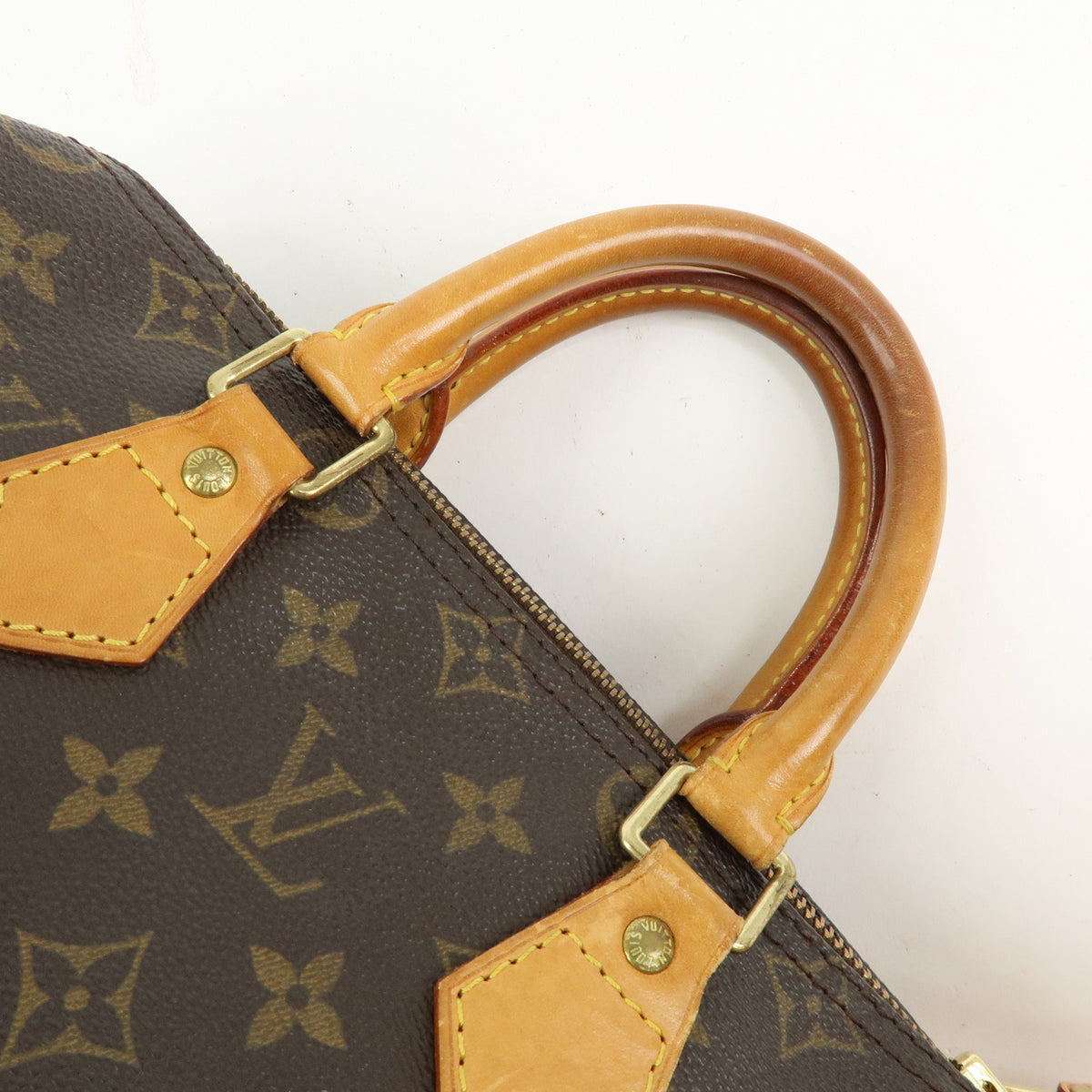Louis Vuitton Monogram Speedy 25 Boston Bag Hand Bag Brown M41528