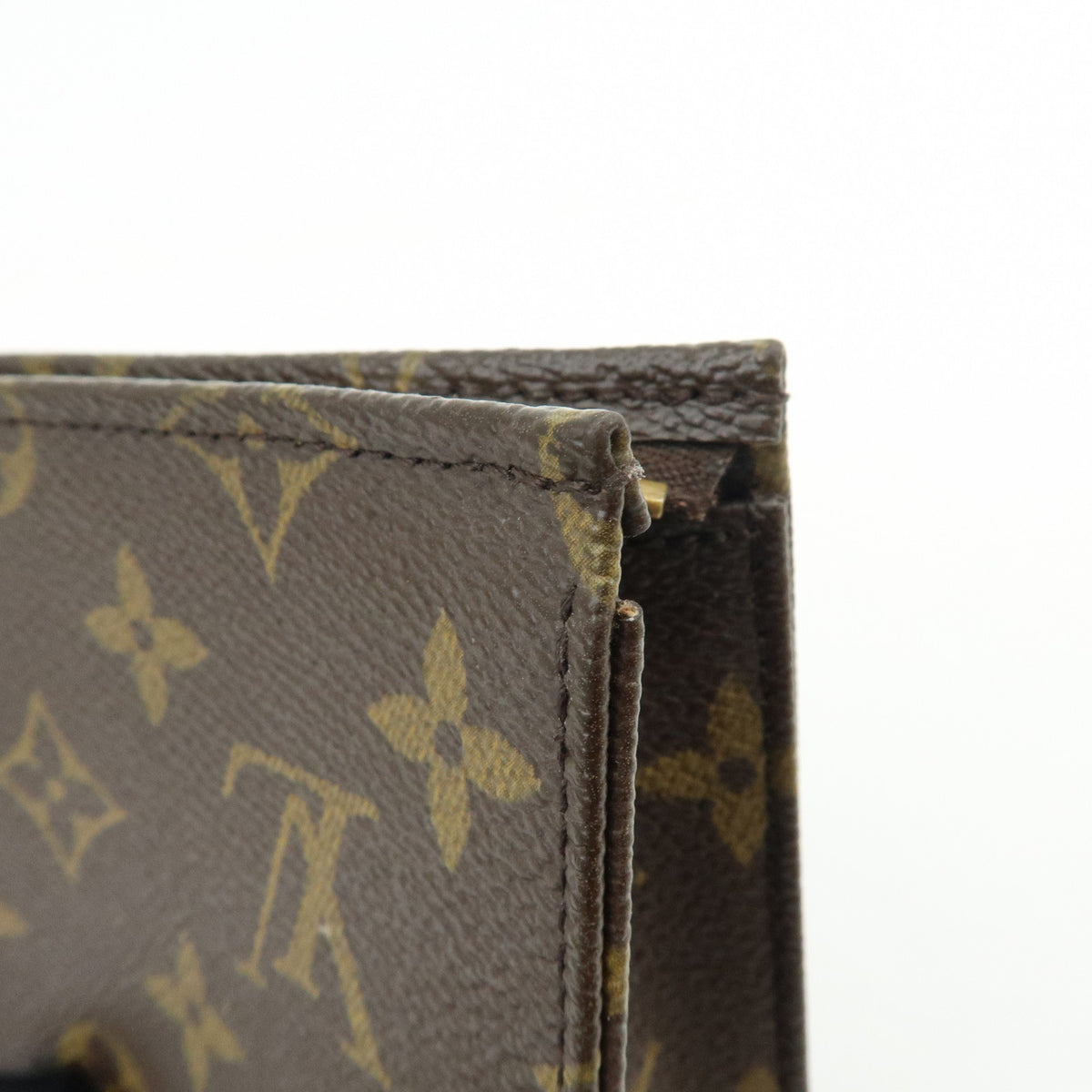 Louis Vuitton Monogram Poche Toilette 15 Cosmetic Pouch Brown M47546