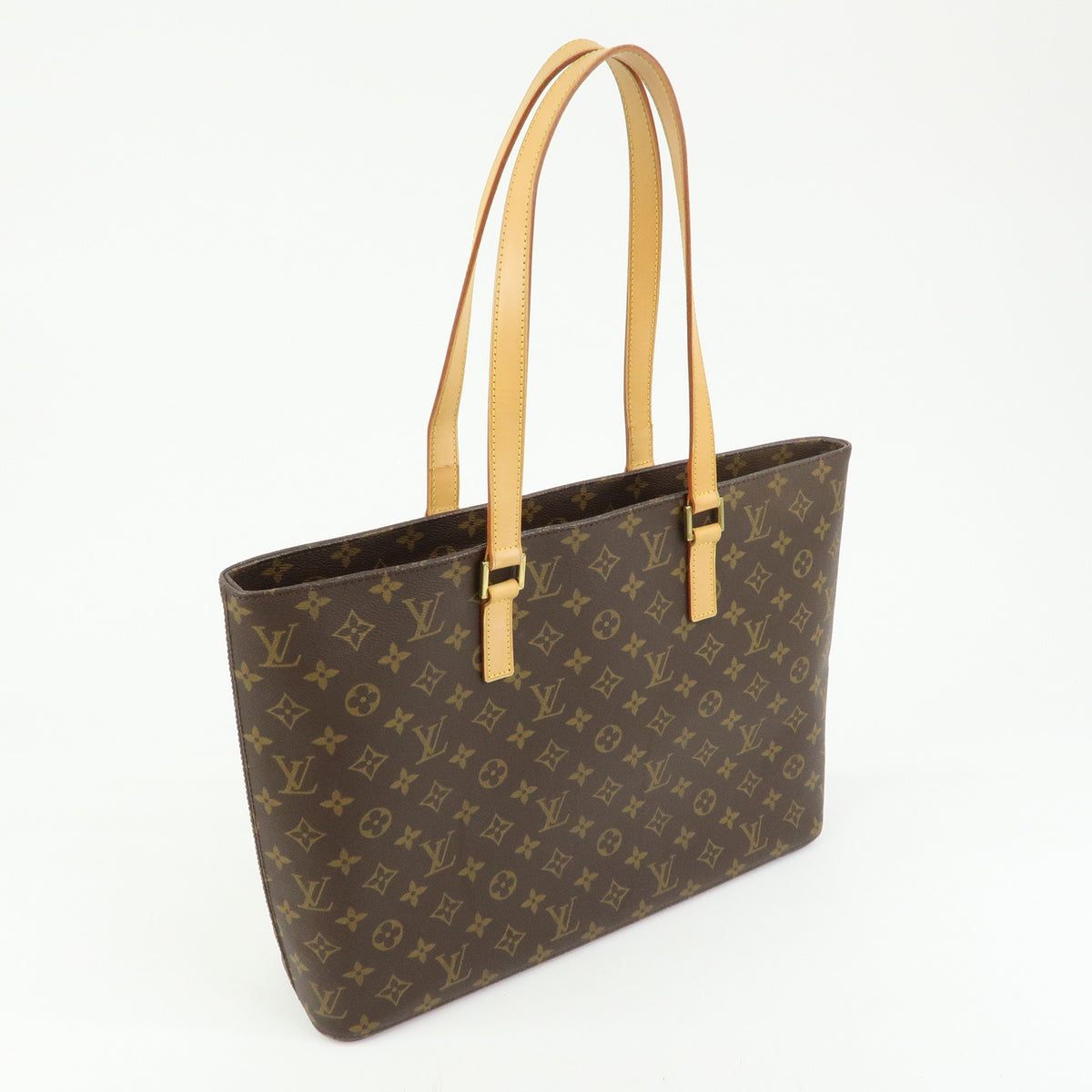 Louis Vuitton Monogram Luco Tote Bag Shoulder Bag Brown M51155