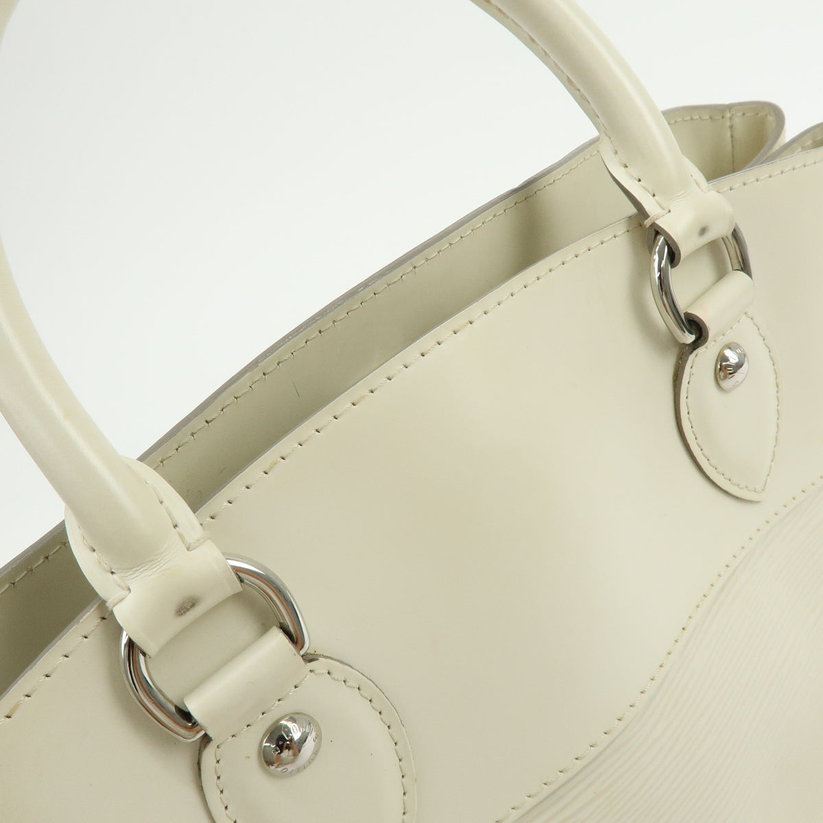 Louis Vuitton Epi Passy PM Hand Bag Tote Bag Ivoire Ivory M5926J