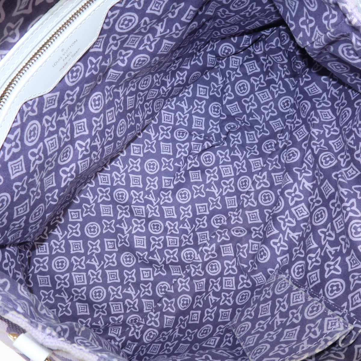 Louis Vuitton Cruise Line Tahitienne PM Canvas Tote Bag Lilas M95680
