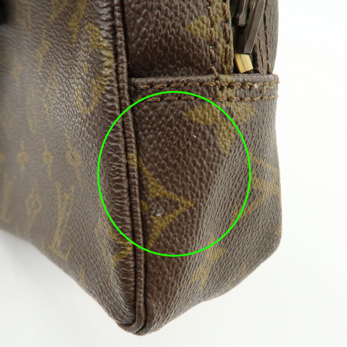 Louis Vuitton Monogram Trousse Toilette 18 Pouch Brown M47526
