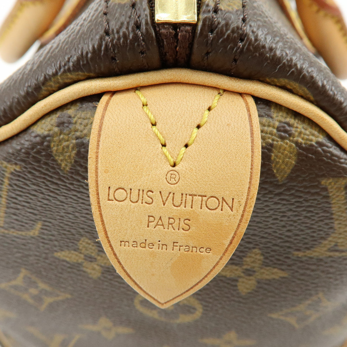 Louis Vuitton Monogram Speedy 30 Boston Bag Hand Bag Brown M41526