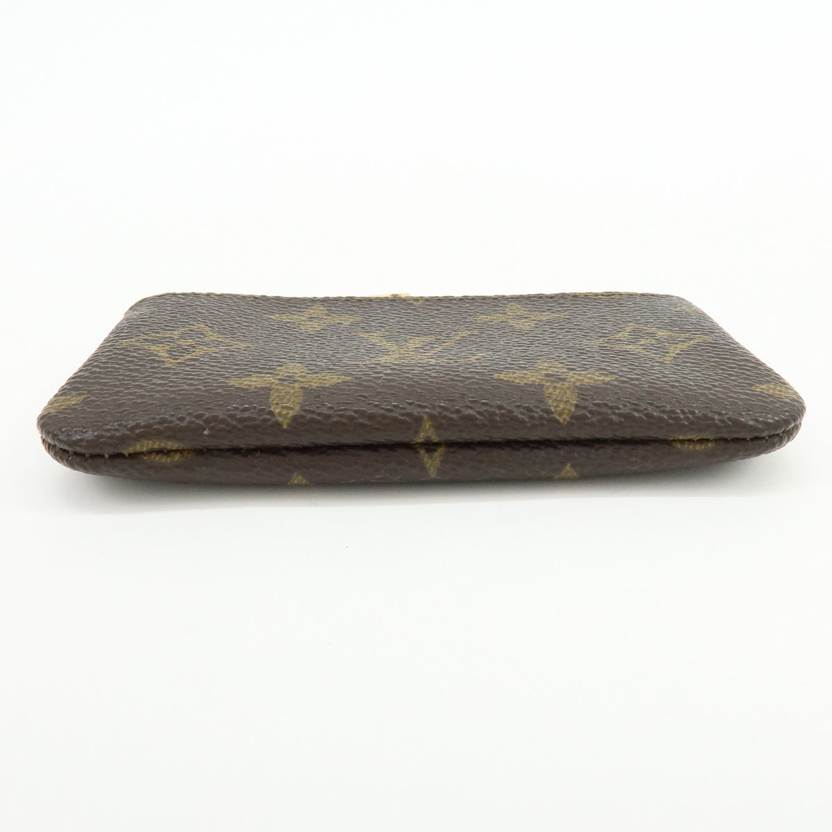 Louis Vuitton Monogram Pochette Cles Coin Case Key Case Brown M62650
