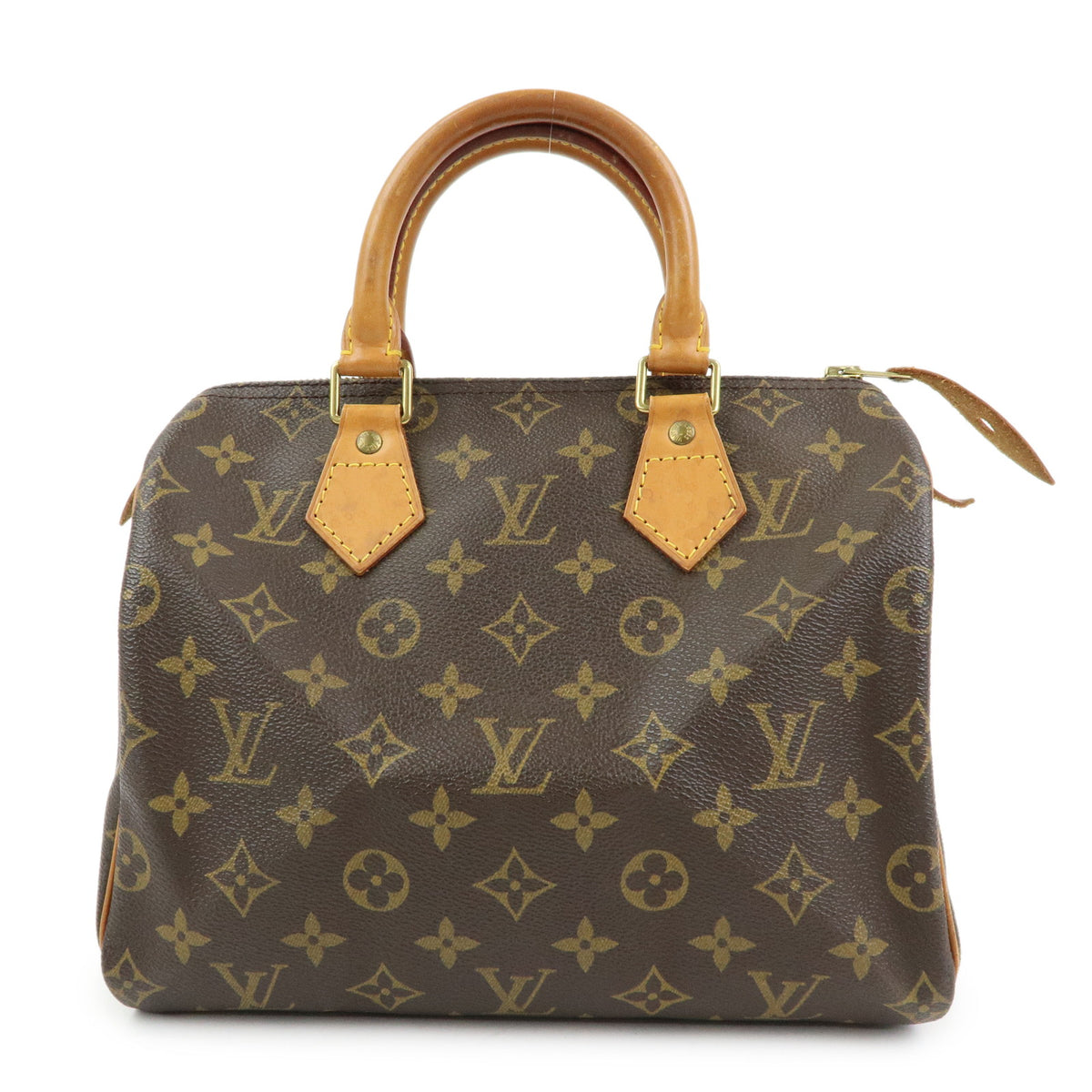 Louis Vuitton Monogram Speedy 25 Boston Bag Hand Bag Brown M41528