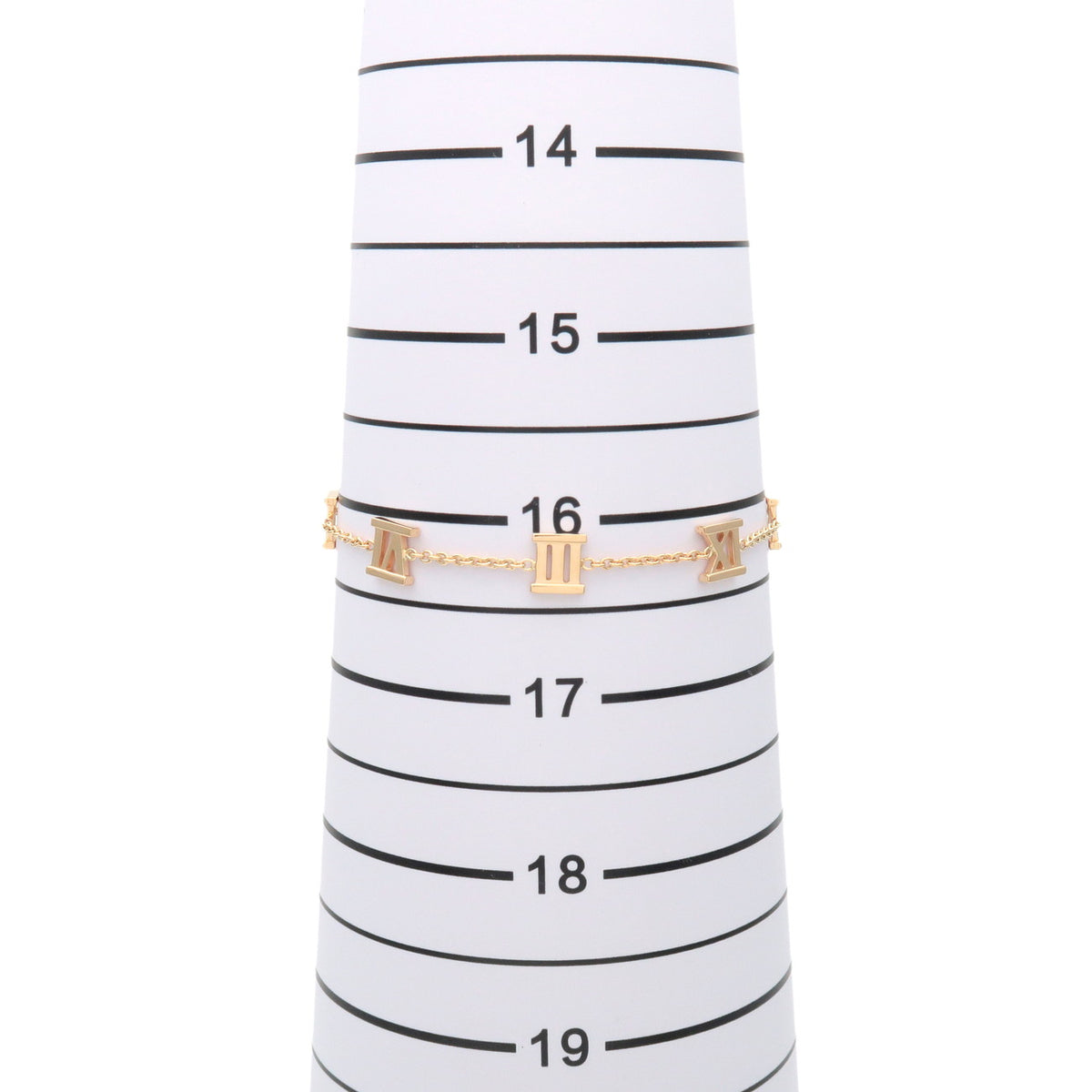Tiffany & Co Atlas Bracelet K18 750YG Yellow Gold