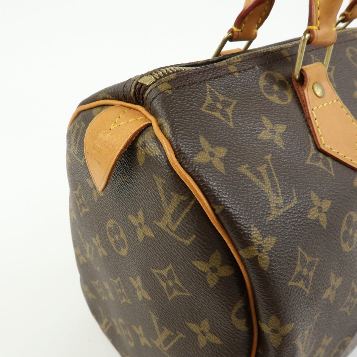 Louis Vuitton Monogram Speedy 30 Boston Bag Hand Bag Brown M41526