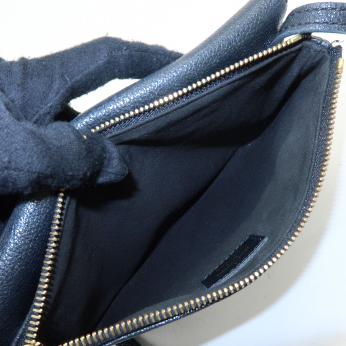 Louis Vuitton Monogram Empreinte Twice Shoulder Bag Noir M50258