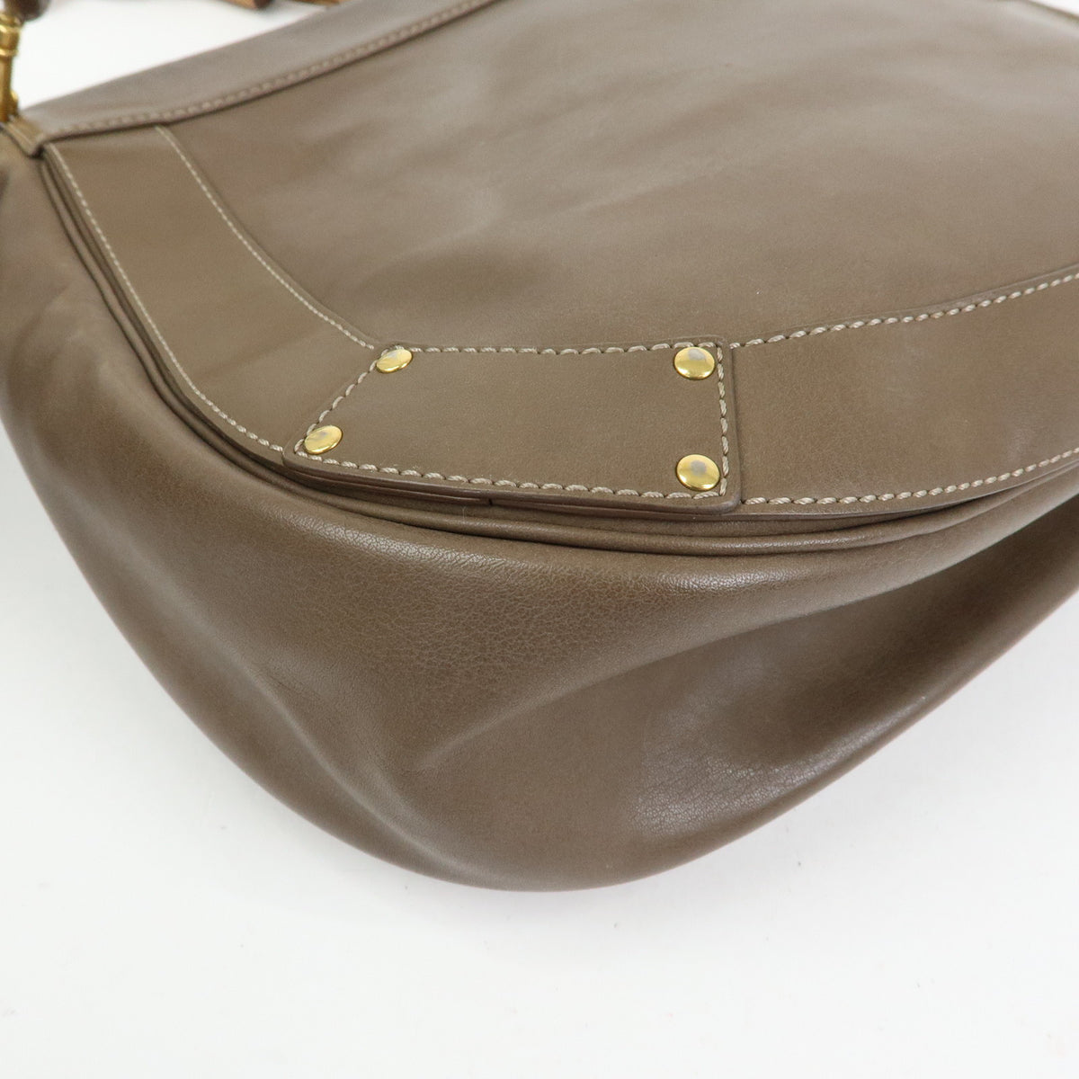 Chloe Eden Leather Shoulder Bag Crossbody Bag Brown