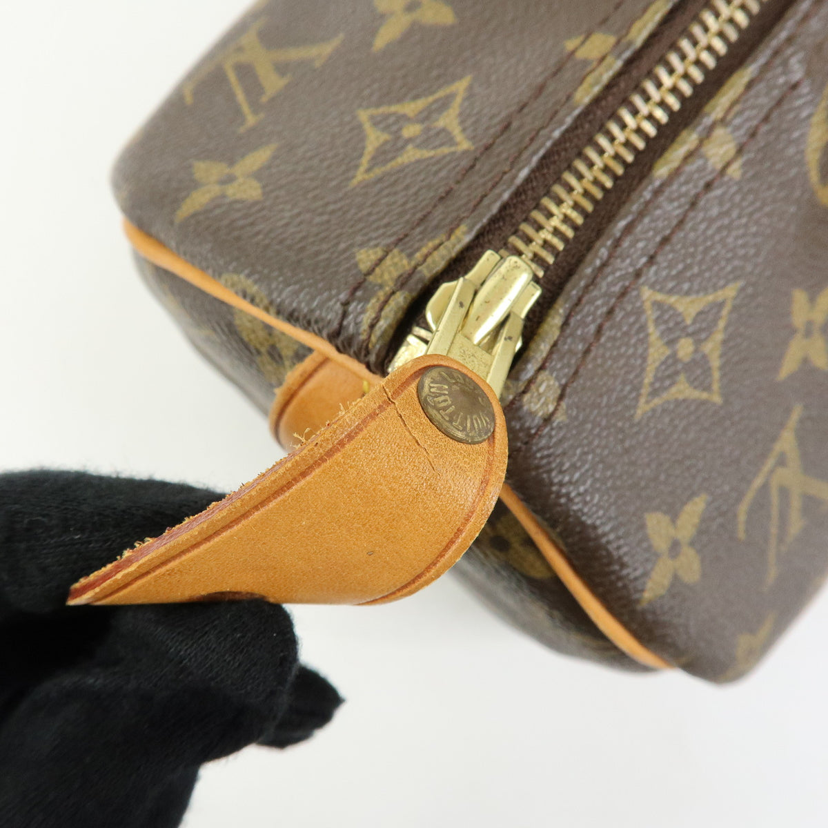 Louis Vuitton Monogram Speedy 30 Boston Bag Hand Bag Brown M41526