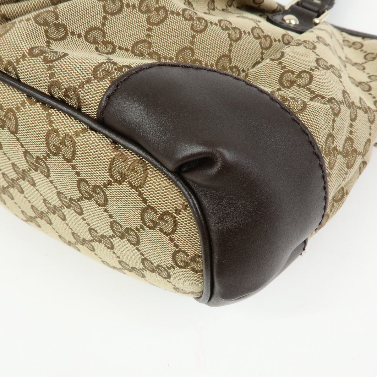 GUCCI Sukey Interlocking G GG Canvas Leather 2Way Shoulder Bag 247902