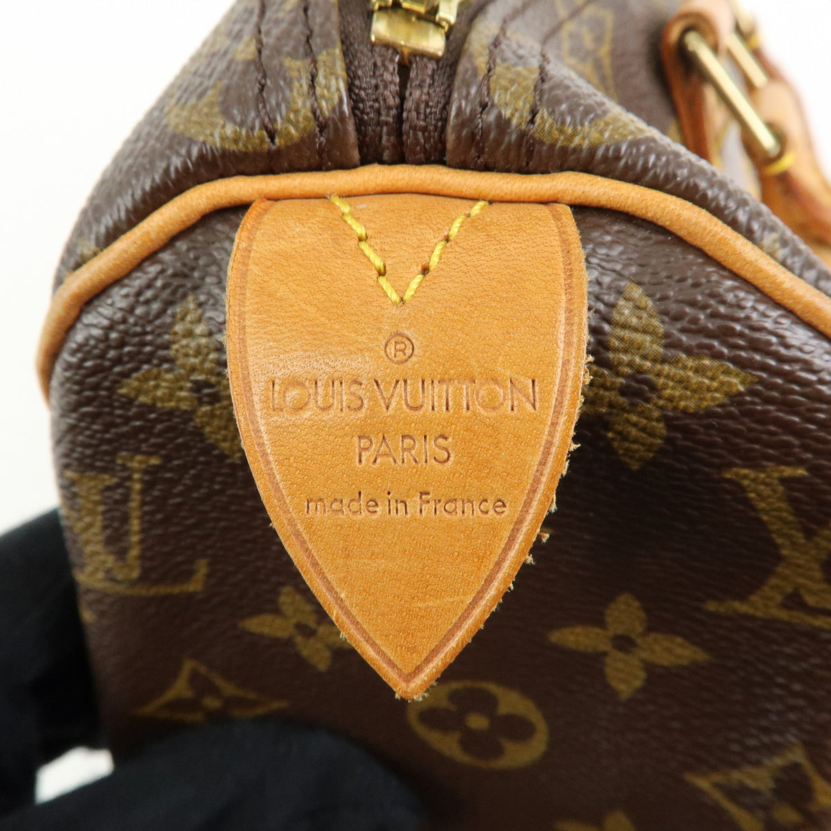 Louis Vuitton Monogram Speedy 25 Boston Bag Hand Bag Brown M41528