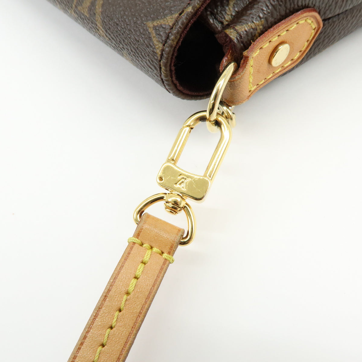 Louis Vuitton Monogram Favorite MM 2Way Bag Shoulder Bag Brown M40718