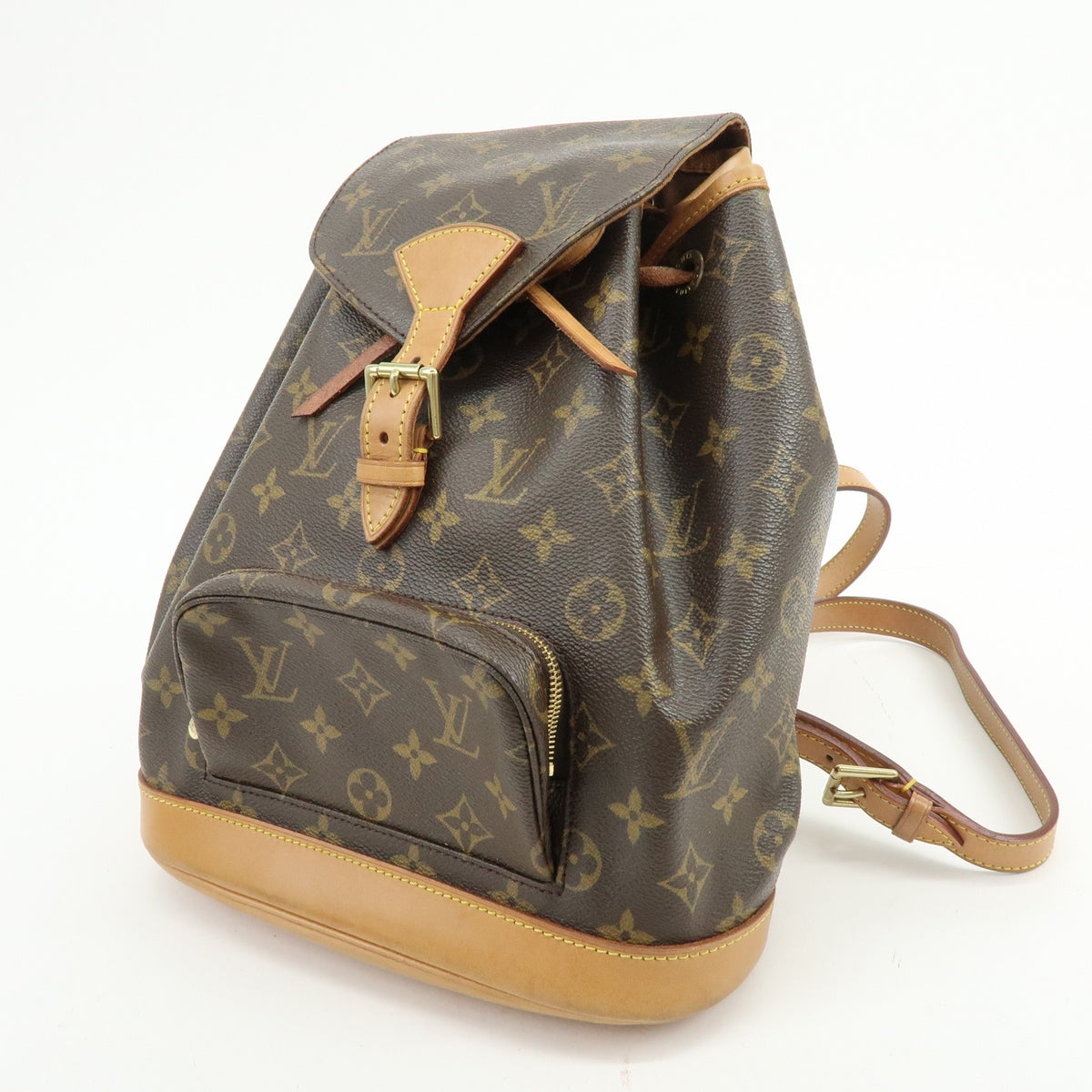 Louis Vuitton Monogram Montsouris MM Backpack Brown M51136
