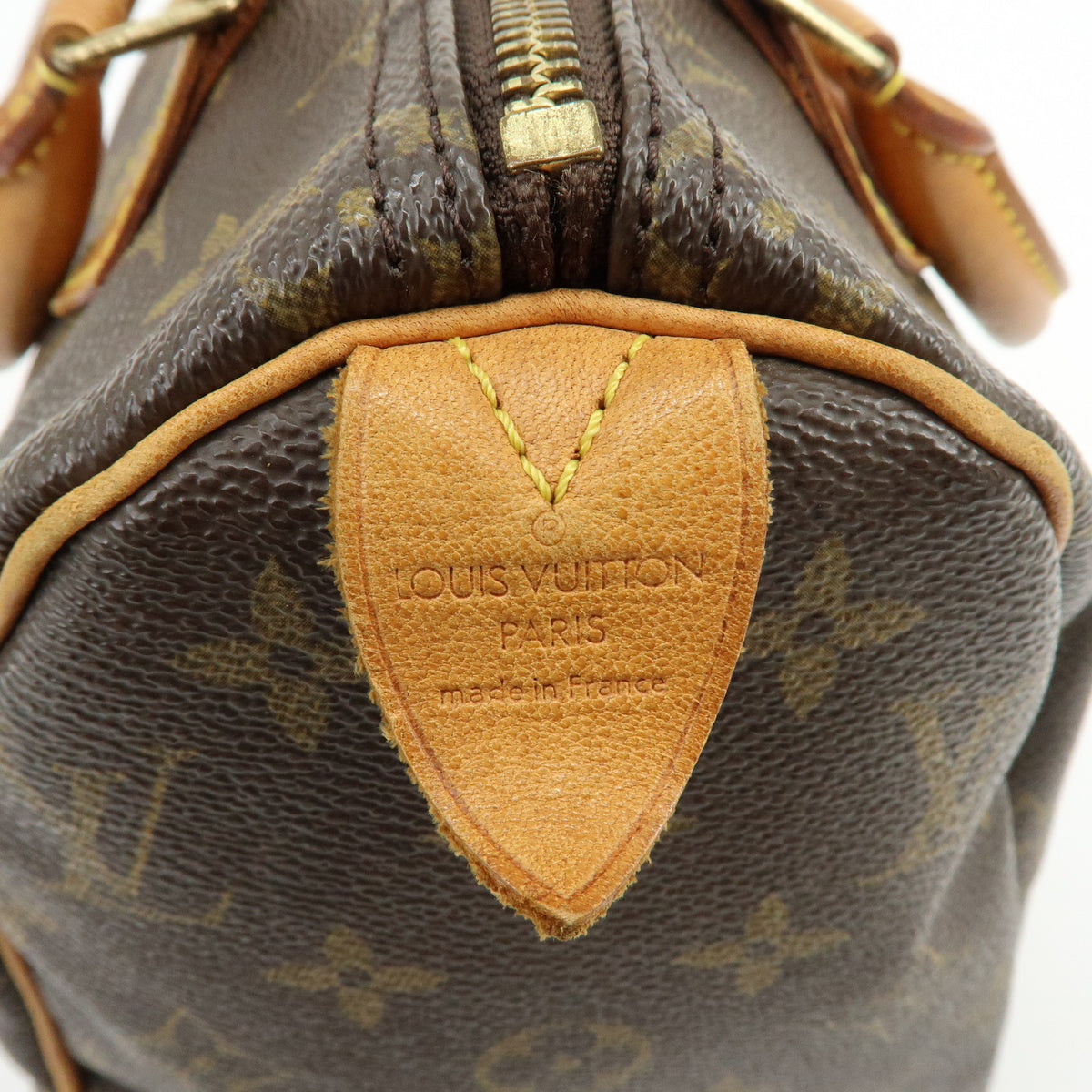 Louis Vuitton Monogram Speedy 25 Boston Bag Hand Bag Brown M41528