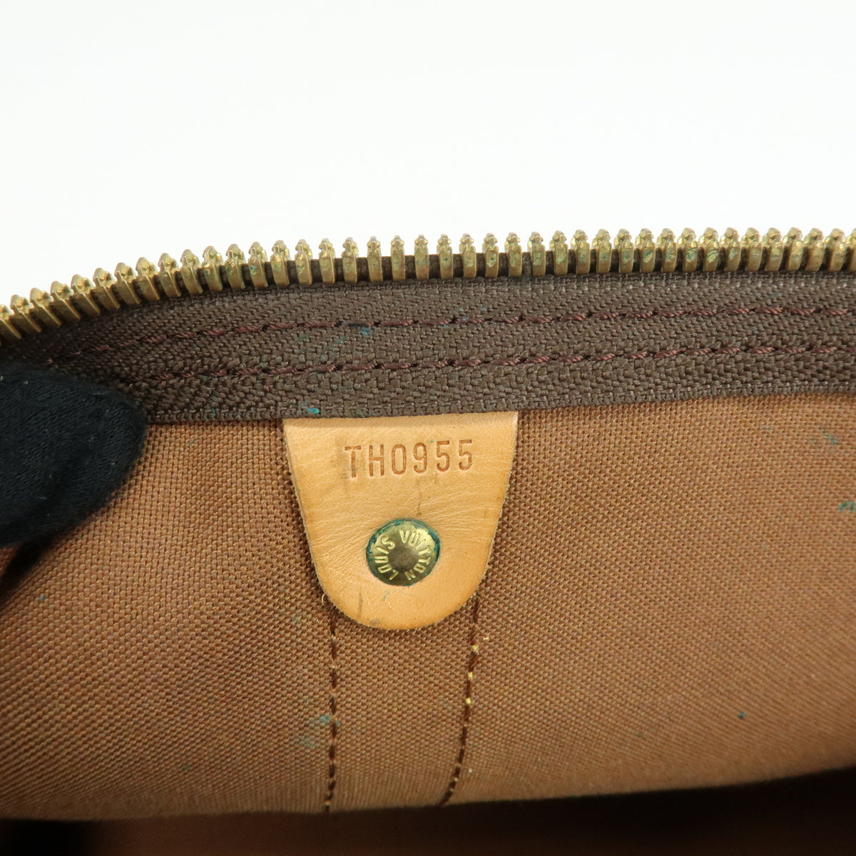 Louis Vuitton Monogram Keep All Bandouliere 50 Boston Bag Brown M41416