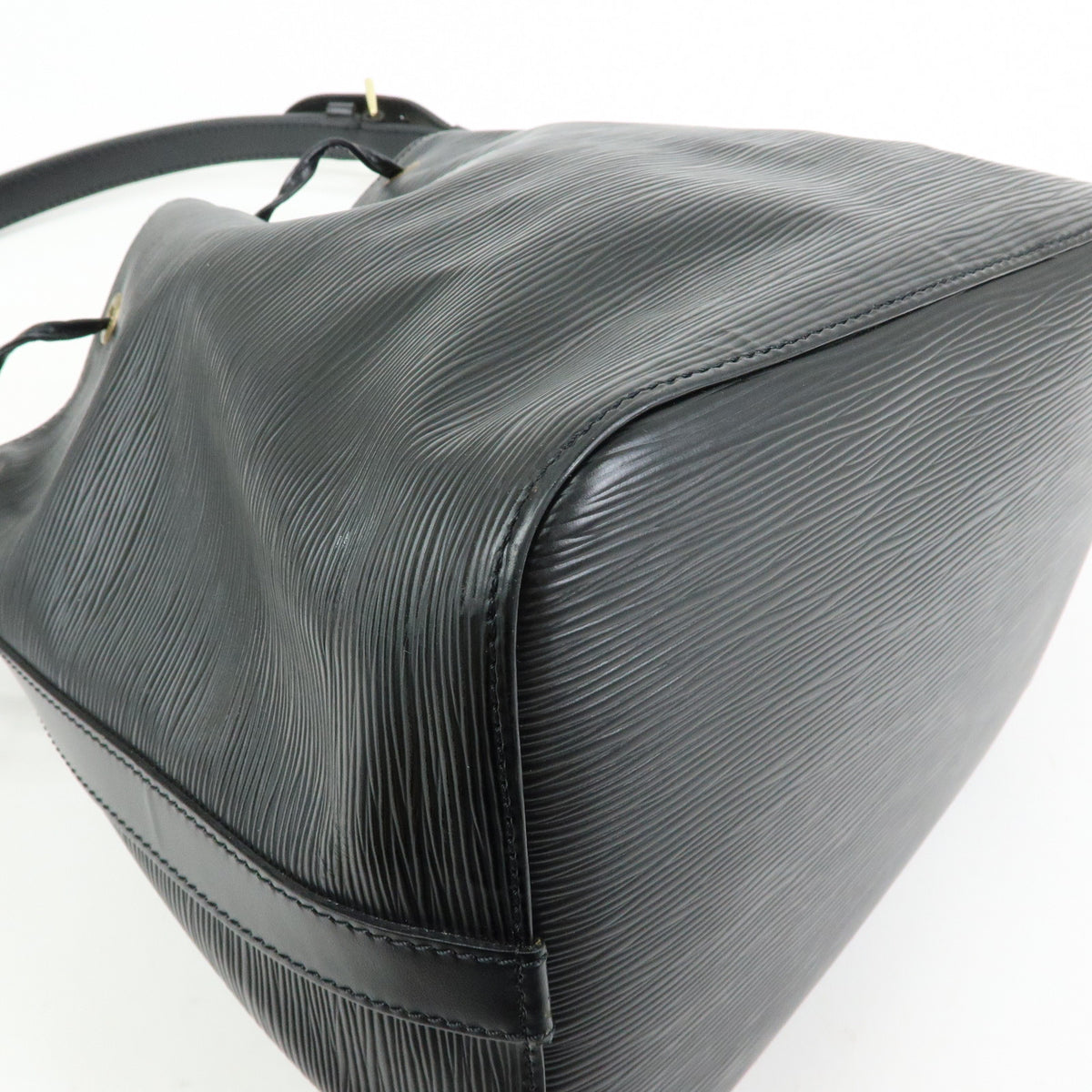 Louis Vuitton Epi Petit Noe Leather Shoulder Bag Noir Black M59012