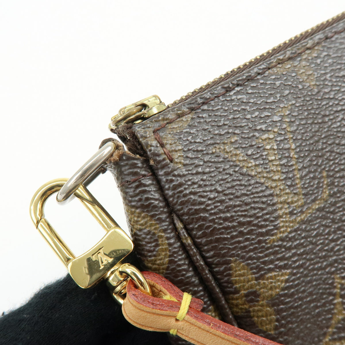 Louis Vuitton Monogram Pochette Accessoires Pouch Hand Bag M51980