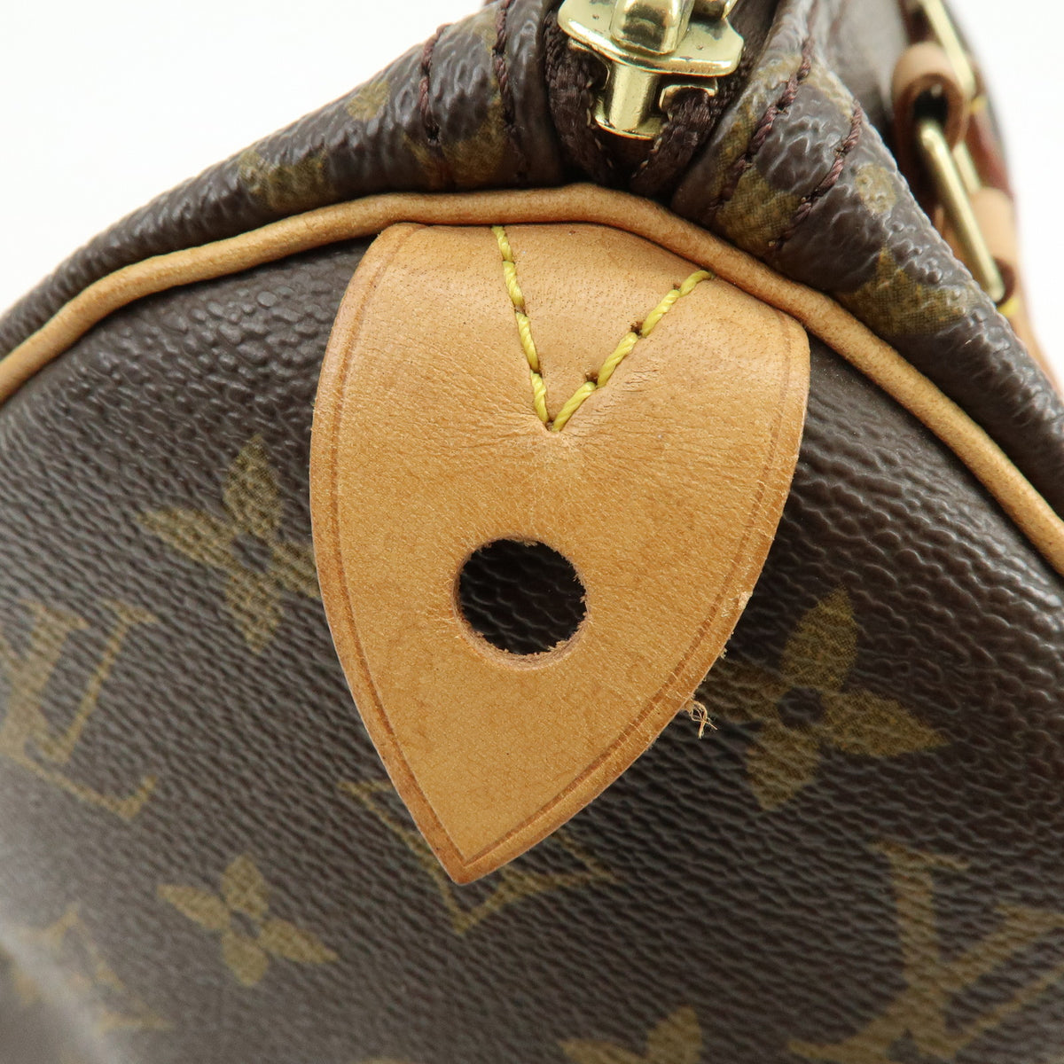 Louis Vuitton Monogram Speedy 25 Boston Bag Hand Bag Brown M41528
