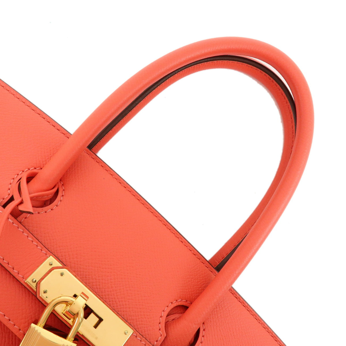 HERMES Birkin 30 Veau Epsom Leather Hand Bag Rose Jaipur