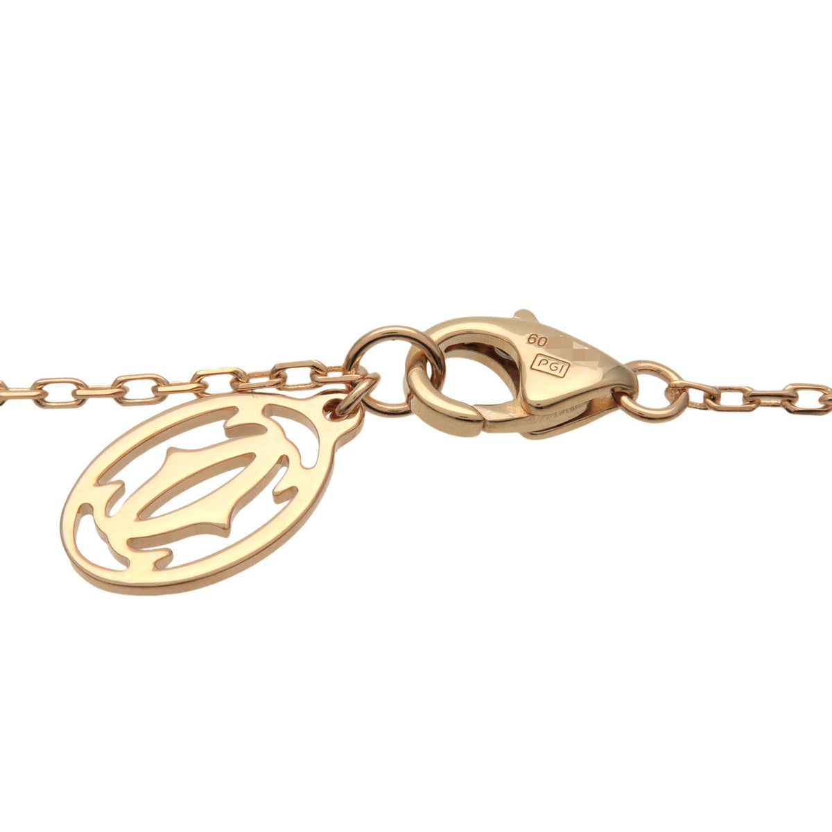 Cartier D'amour 1P Diamond Necklace SM 0.09ct K18 750YG Yellow Gold