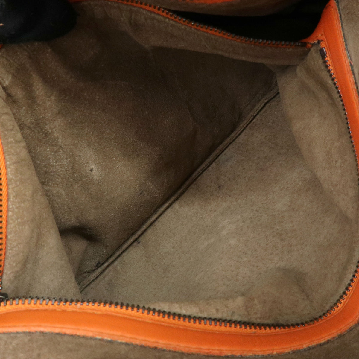 BOTTEGA VENETA Hobo Intrecciato Nappa Leather Shoulder Bag Orange V00AK