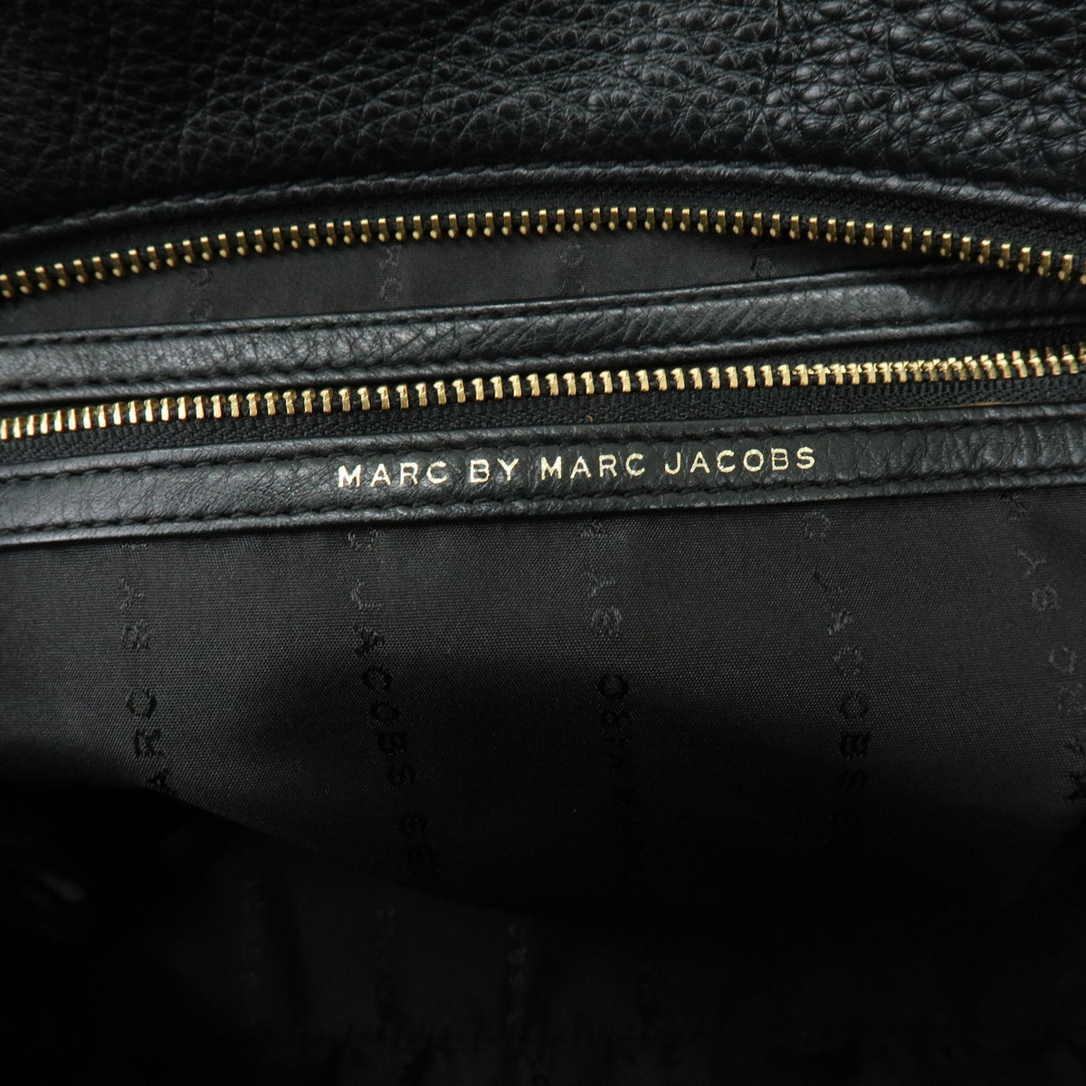 MARC by MARC JACOBS Top Handle Leather 2Way Bag Shoulder Bag Black