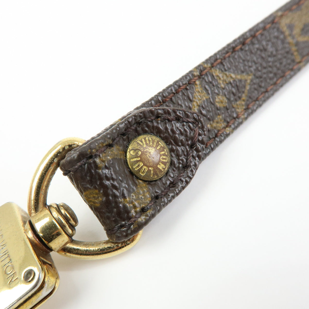 Louis Vuitton Monogram Canvas Shoulder Strap 120cm 1.6cm Brown J75010