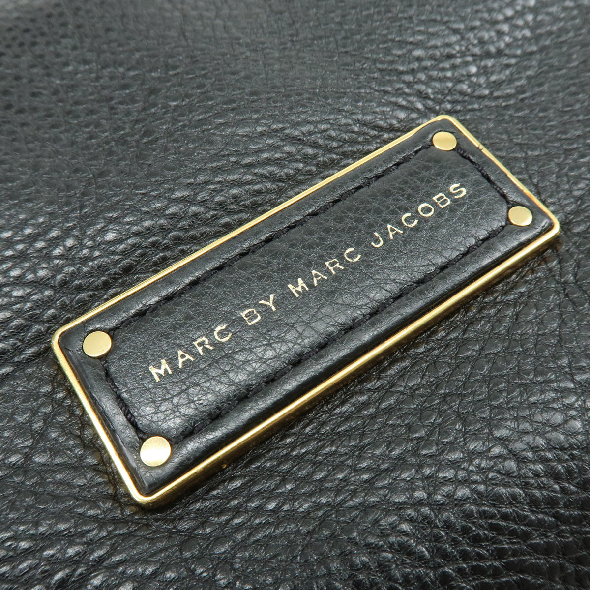MARC by MARC JACOBS Top Handle Leather 2Way Bag Shoulder Bag Black